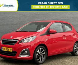 PEUGEOT 108 PEUGEOT 108 1.0 E-VTI 72PK AUTOMAAT ALLURE | ACHTERUITRIJ CAMERA | CLIMATE CONTROL | KEYLESS ENTERY | BLUETOOTH CARKIT | 15 INCH LICHTMETALEN VELGEN | 5 DEURS