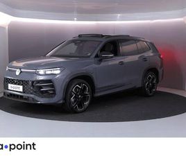 VOLKSWAGEN TAYRON 1.5 EHYBRID R-LINE EDITION 272 PK AUTOMAAT (DSG) | VERLENGDE GARANTIE | NAVIGATIE | PANORAMADAK | TREKHAAK (WEGKLAPBAAR) | PARKEERSENSOREN (PA