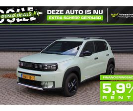 FIAT PANDA GRANDE ICON HYBRID 100PK EDCT6 I AUTOMAAT I PACK STYLE I LICHTMETALEN VELGEN I APPLE CARPLAY/ANDROID AUTO I PARKEERSENSOREN