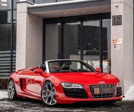 AUDI R8 SPYDER 5.2 V10 FSI / MANUAL / CAPRISTO / B&O / CERAMIC / CARBON / MAGNETIC