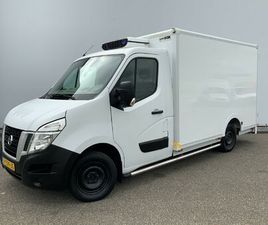 NISSAN NV400 2.3 DCI L2H2 ACENTA KOELAUTO CARRIER WERKT 100 % CAMERA CRUISE 3 ZITS OPSTAP EURO 6 .BAKMAAT L.330/B.206/H.200 CM TOT 0 GR