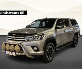 TOYOTA HILUX DOUBLE CABINE DUBBELHYTT D-CAB 2.4 PREMIUM S & V-HJUL MOMS