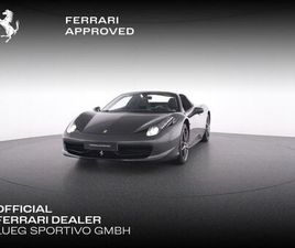 FERRARI 458 SPIDER RACING SEATS LIFT CARBON LENKRAD