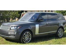 2017 LAND ROVER RANGE ROVER LWB SUPERCHARGED