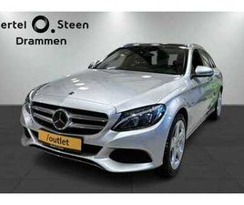 MERCEDES CLASSE C MERCEDES-BENZ C-KLASSE C350TE / AIRMATIC / HENGERFESTE / DISTRONIC 2017, 124 554 KM, KR 178 900,-
