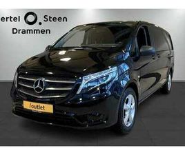 MERCEDES VITO MERCEDES-BENZ VITO-KLASSE V119 4 MATIC / VANNVARMER/ LED / PARKERINGSPAKKE / 2018, 100 200 KM, KR 339 000,-