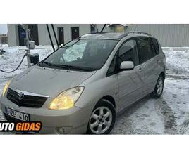 TOYOTA COROLLA VERSO 2004 M VIENATŪRIS | SKELBIMAS | 0138528578
