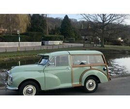 1968 MORRIS MINOR VERT MANUEL CONDUITE À DROITE IN DUNSTA...