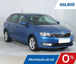 SKODA RAPID SPACEBACK 1.6 TDI, AMBITION, SR,2.MAJ, XENÓNY