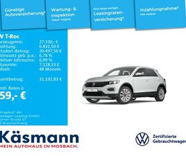 T-ROC SPORT 2.0TDI 4MOTION AHK STANDH LED NAVI