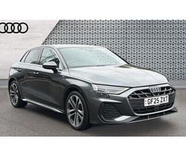 AUDI A3 35 TFSI S LINE 5DR S TRONIC