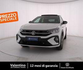 VOLKSWAGEN TAIGO VOLKSWAGEN TAIGO 1.0 TSI 110 CV R-LINE DEL 2024 USATA A ROMA