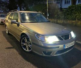 SAAB, 9-5, ESTATE, 2005, 2.3 HOT TURBO EDITION,ULEZ , AUTOMATIC