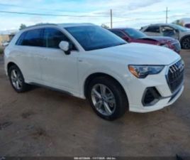 AUDI Q3 45 TFSI AUDI Q3 PREMIUM 45 TFSI S LINE QUATTRO TIPTRONIC ≫ 2022 • 20 654 EUR • ID