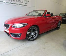 BMW SERIE 2 CABRIOLET 218 2019 1.5 218I GPF SPORT AUTO EURO 6 (START/STOP) 2DR