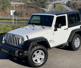 JEEP WRANGLER 2.8 CRD MTX SPORT MARÇO/16