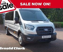 FORD TRANSIT 2.0 460 ECOBLUE TREND AUTO RWD L4 H3 EURO 6 (START/STOP) 5DR (17 SEAT, DRW)