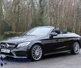 MERCEDES CLASSE C CABRIOLET C 43 AMG MERCEDES-BENZ C-CLASS 2.1 C250D AMG LINE (PREMIUM PLUS) CABRIOLET 2DR DIESEL G-TRONIC+ EURO 6 (S/