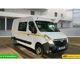 2019 VAUXHALL MOVANO 2.3 CDTI H2 VAN 130PS PANEL VAN DIESEL MANUAL