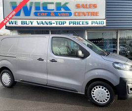 2019 VAUXHALL VIVARO 2900 1.5D 100PS DYNAMIC H1 VAN PANEL VAN DIESEL MANUAL
