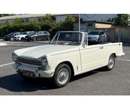 1969 TRIUMPH HERALD BLANC MANUEL, 4 VITESSES CONDUITE À G...