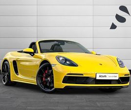 PORSCHE 718 BOXSTER GTS 2023 PORSCHE BOXSTER 718 4.0 BOXSTER GTS 4.0 PDK