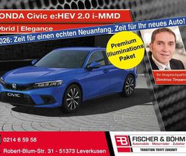 HONDA CIVIC E:HEV HONDA CIVIC E:HEV 2.0 I-MMD HYBRID ELEGANCE