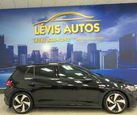 VOLKSWAGEN GOLF GTI 2018 AUTOBAHN 5 PORTES DSG JAMAIS ACCIDENTE CUIR NOIR TOIT PANO GPS CAMERA
