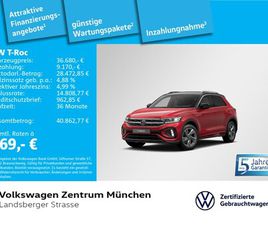 T-ROC 2.0 TSI 4MOT. R-LINE NAVI LED+ KAMERA ACC DSG