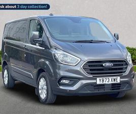 FORD TRANSIT CUSTOM 2.0 ECOBLUE 130PS LOW ROOF LIMITED VAN AUTO