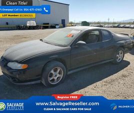 2001 CHEVROLET MONTE CARLO LS