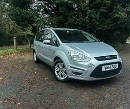 2014 FORD S-MAX, F.S.H, TDCI DIESEL, 6 SPEED, 2 KEYS, 7 SEATS!