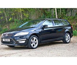 FORD MONDEO SW FORD MONDEO 2.0 TDCI 163BHP ESTATE TITANIUM X LEATHER TRIM BLACK MANUAL DIESEL 2
