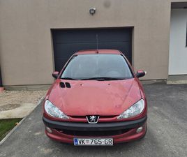 PEUGEOT 206 PEUGEOT 206, 1.4 BENZIN, 2008.GODINA