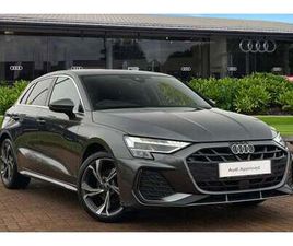 2025 AUDI A3 30 TFSI S LINE 5DR S TRONIC HATCHBACK PETROL AUTOMATIC