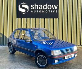 PEUGEOT 205 1.6L 3D 105 BHP