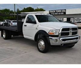 ** 2012 RAM 4500 SLT * DUALLY * DIESEL * 4X4 * FLATBED * AISIN TRANS *