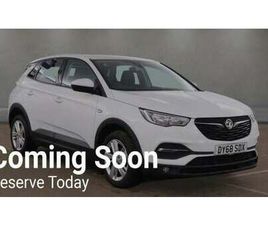 VAUXHALL GRANDLAND X 2018 VAUXHALL GRANDLAND X 1.2 TURBO SE 5DR HATCHBACK PETROL MANUAL