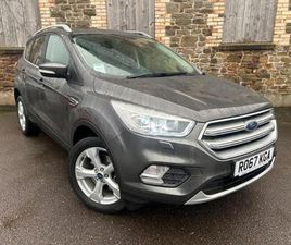2017 FORD KUGA 2.0 TDCI TITANIUM X 5DR 2WD HATCHBACK DIESEL MANUAL