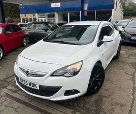 VAUXHALL ASTRA GTC 2015 VAUXHALL ASTRA GTC 1.4T 16V SRI 3DR HATCHBACK PETROL MANUAL