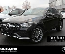 MERCEDES GLC COUPE GLC COUPE 300 E MERCEDES-BENZ GLC 300 E 4M COUPÉ AMG SCHIEBEDACH DISTRONIC AHK