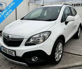 2016 16 VAUXHALL MOKKA 1.6I EXCLUSIV SUV 5DR PETROL MANUAL 2WD EURO 6 (S/S) (115