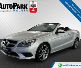 MERCEDES-BENZ E250 CABRIO *SPUR*SPORT*SHZ*LED*KAMERA*WENIG KM*
