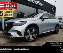 MERCEDES EQE SUV 300 MERCEDES-BENZ EQE SUV 300 ELECTRICART 20 AHK D-LIGHT 360° NP95