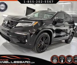 HONDA PILOT BLACK EDITION 7 PLACES TOIT MAG 20 GPS BLU-RAY 2021