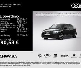 AUDI A1 SPORTBACK 30 TFSI S TR. *S LINE*LED*PDC*8FACH