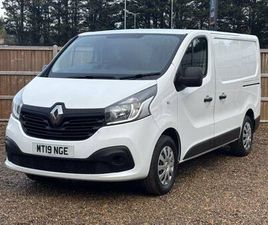 RENAULT TRAFIC 2019 RENAULT TRAFIC 1.6 DCI 27 BUSINESS+ PANEL VAN 5DR DIESEL MANUAL SWB STANDARD ROOF EURO 6 ( P...