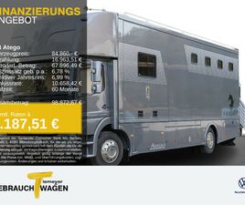 ATEGO 1229 L PFERDETRANSPORTER JACH WOMO