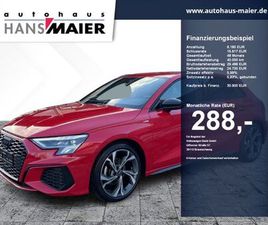 AUDI A3 SPORTBACK TDI S LINE S TRONIC ACC NAVI LED