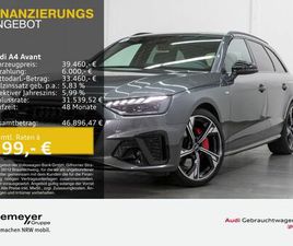 AUDI A4 AVANT 40 TFSI Q 2X S LINE LM19 MATRIX AHK NAV